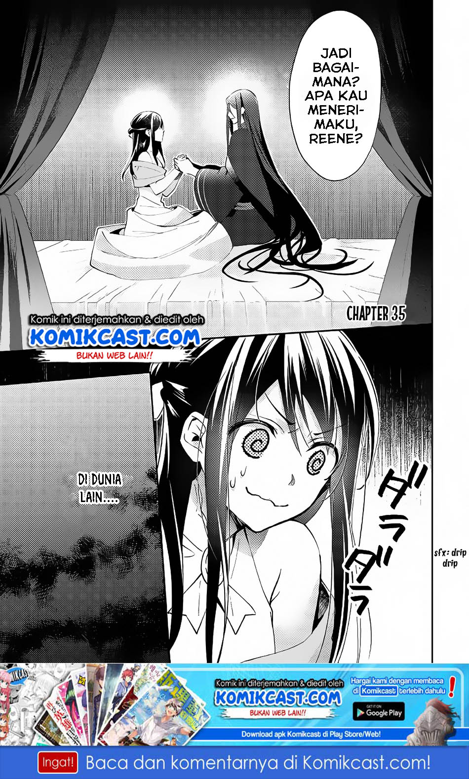 Isekai de “Kuro no Iyashi Te” tte Yobareteimasu chapter 35